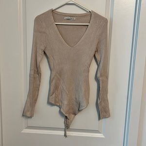 Abercrombie sweater bodysuit size M
